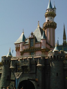 Disneyland on a beautiful day! Beware of washed cell phones