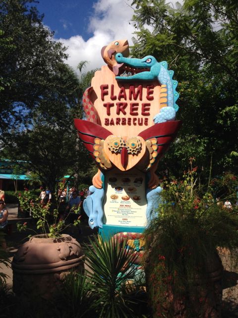 A Review of Flame Tree Barbecue in Walt Disney World's Animal Kingdom -  Tips from the Disney Divas and Devos