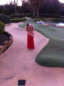 Stuck in a sand trap!