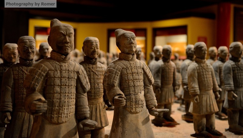Walt Disney World: Terracotta Army in the China Pavilion