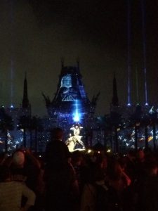 The grand finale of Star Wars: A Galactic Spectacular at Disney's Hollywood Studios