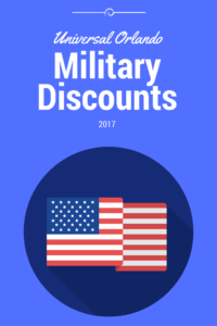 Does Universal offer a military discount? Military discounts in Orlando.