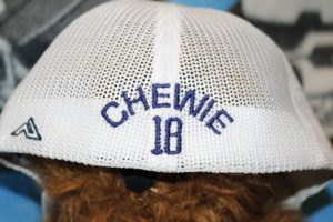 He has had his nick name sewn on his ball caps for several years