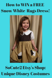 Enter Here to WIN a FREE Snow White Rags Dress for your little princess from SoCute2 Etsy's Shop!