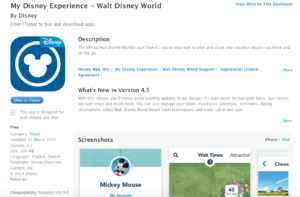 Best Apps for Disney World