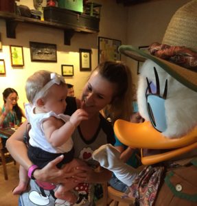 keeping baby busy, traveling to disney with a baby