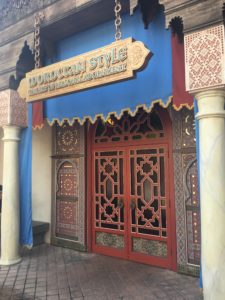 Morocco Pavilion at EPCOT art gallery