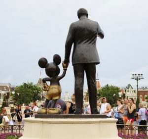 Walt Disney World's Partner's Statue at Magic Kingdom