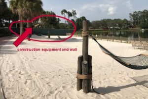 Walt Disney World's Caribbean Beach Resort: Is it Construction Craziness?