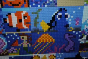 Disney Pixar's Dory Mosaic at Legoland California