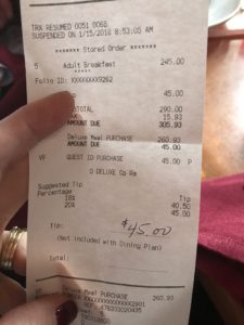 How the Disney Deluxe Dining Plan Saved Me over $600!