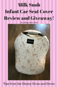 Milk Snob Infant Car Seat Cover Review and Giveaway!