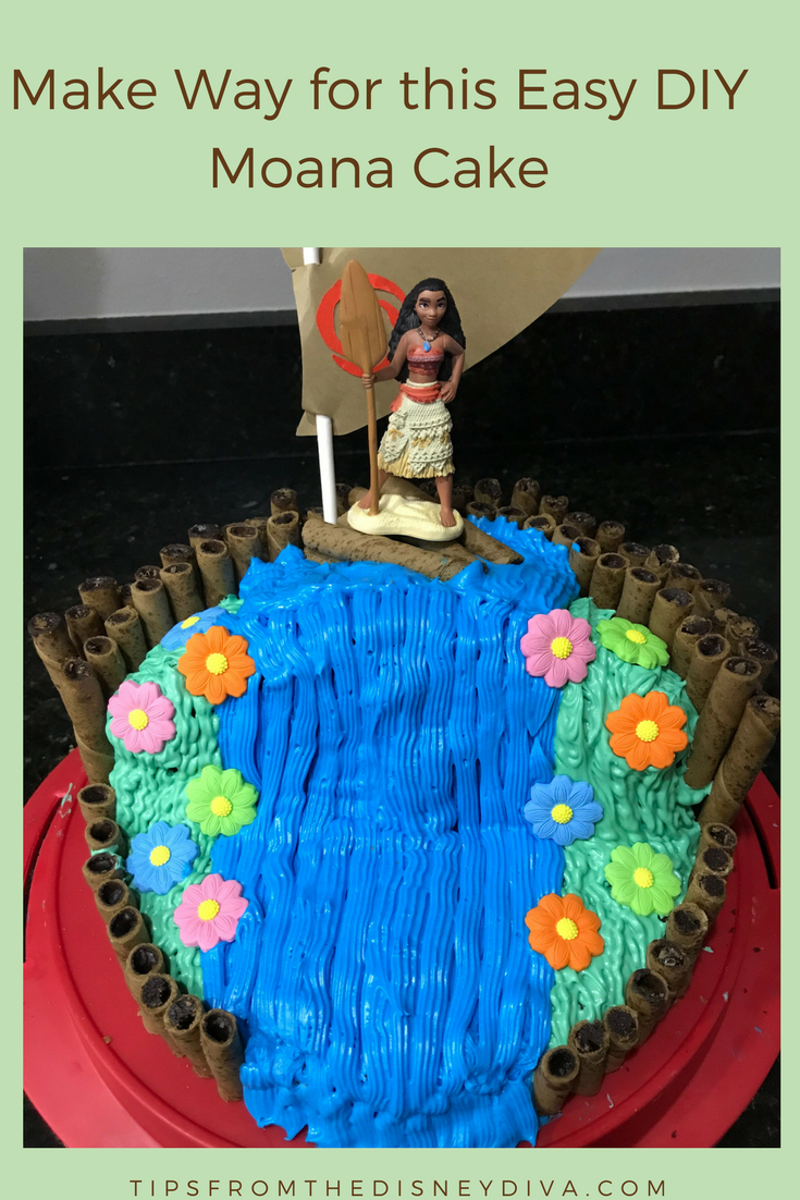 Make Way for this Easy DIY Moana Cake - Tips from the Magical Divas and  Devos