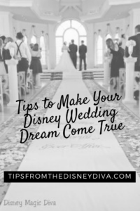 Tips to Make Your Disney Wedding Dream Come True