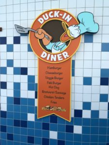 Disney Cruise Line Dining DCL food, casual on deck