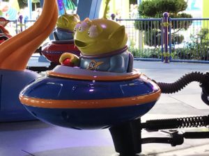 Alien Swirling Saucers in Hollywood Studios Toy Story Land