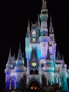 Cinderella Castle with Dream Lights