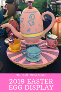 2019 Walt Disney World Easter Egg Display