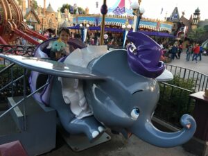 Dumbo at Disneyland