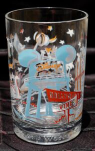 McDonald's Glassware from Disney feature's Earful Tower from Hollywood Studios