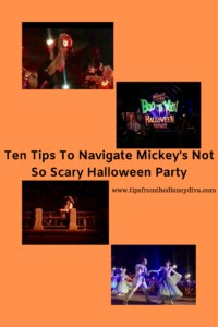 Ten Tips To Navigate Mickey's Not So Scary Halloween Party