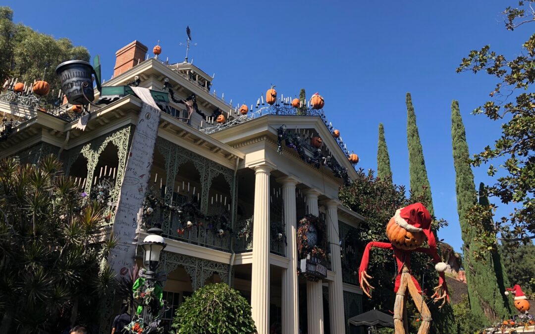 This is Halloween at Disneyland