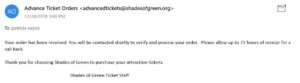 Step-by-Step Guide to Shades of Green Tickets