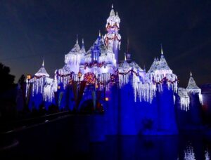 Sleeping Beauty Castle Holiday Time