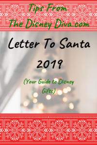 Letter To Santa 2019- Gift Shopping Guide- Tips From The Disney Diva