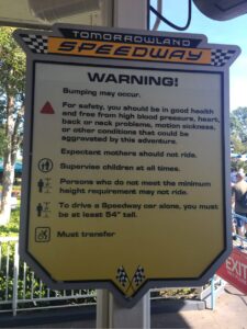 Height Requirements at WDW