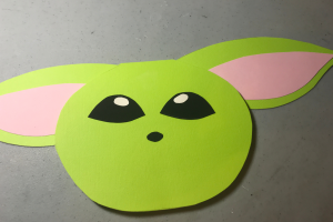 This is the Way to Make a Simple Baby Yoda Card