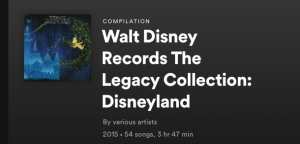 Walt Disney Records The Legacy Collection: Disneyland