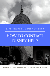 Contacting Disney Help