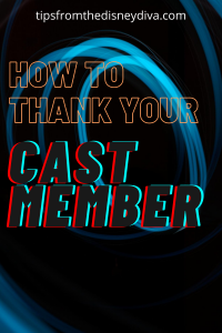 How to thank your cast members