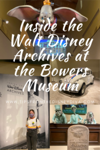 Inside the Walt Disney Archives at the Bowers Museum