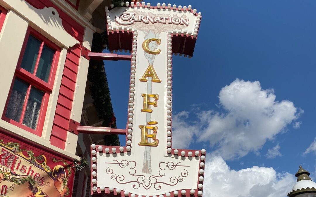 Carnation Cafe – Dining on Main Street, U.S.A., at Disneyland