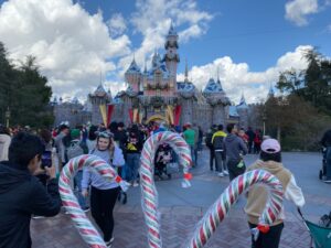 hand pulled candy cane at Disneyland