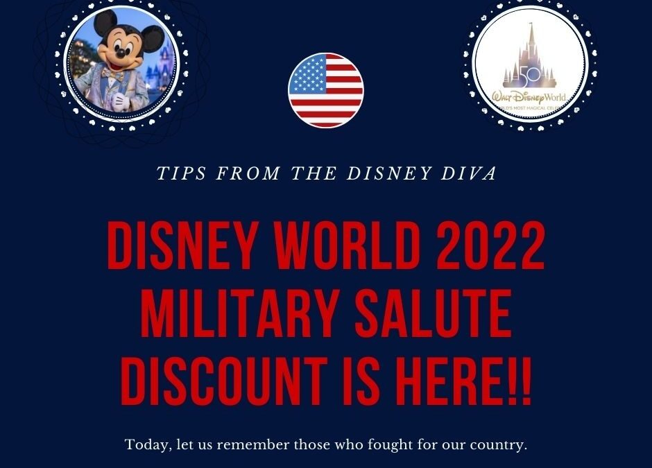Disney World’s 2022 Military Salute is HERE!