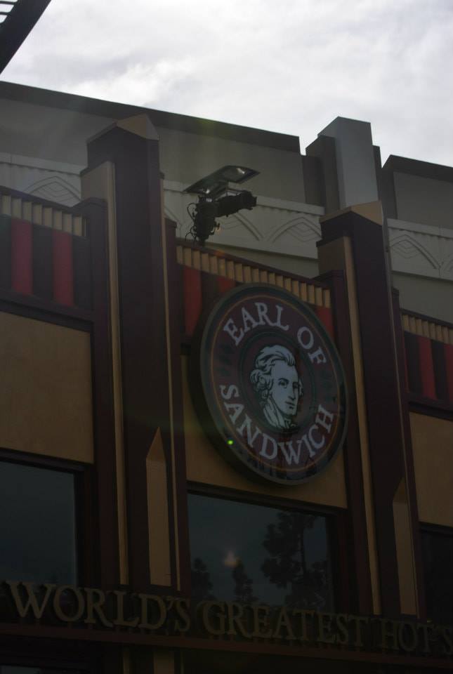 Earl of Sandwich Review from Downtown Disney Disneyland