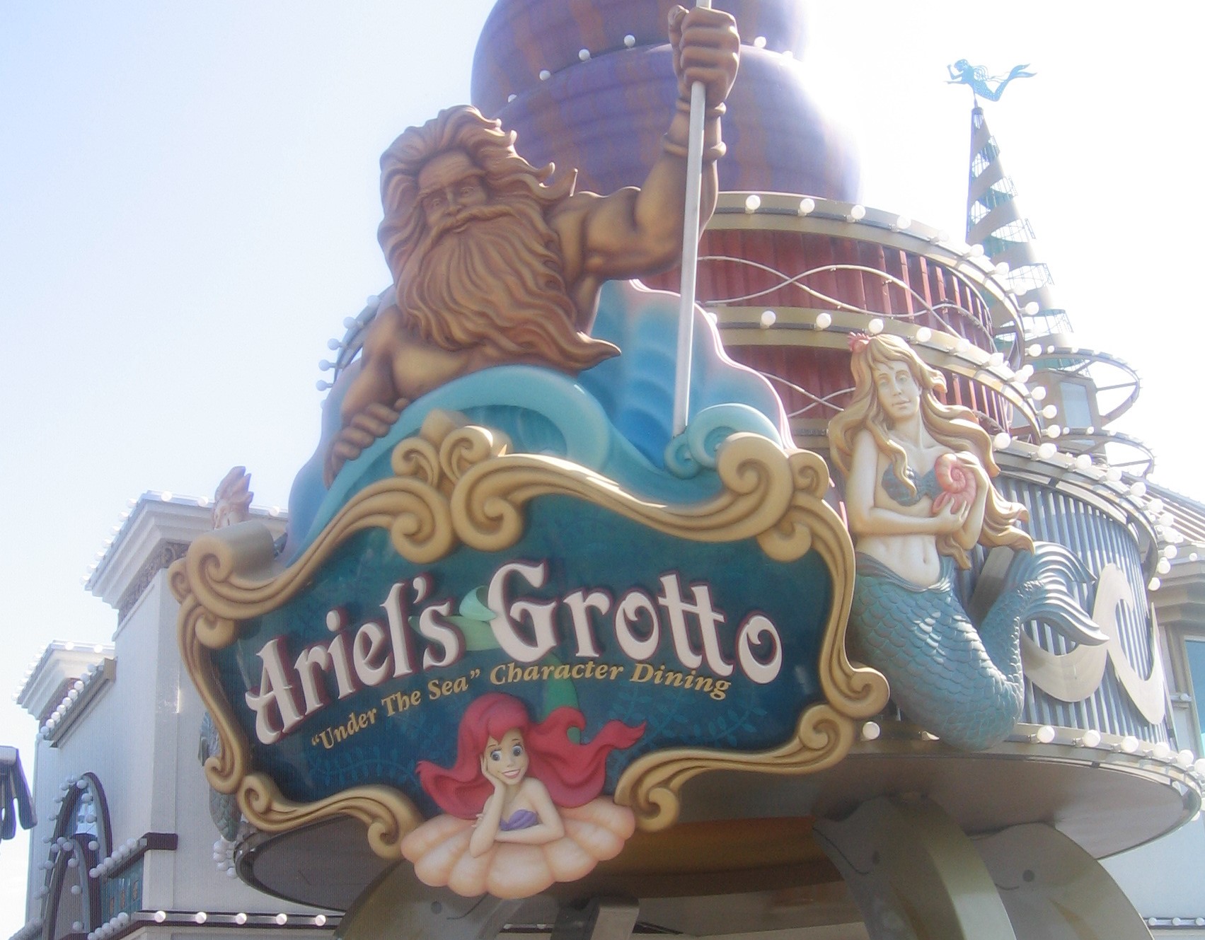 Ariel’s Grotto- Premium Character Dining at Disney’s California Adventure Park