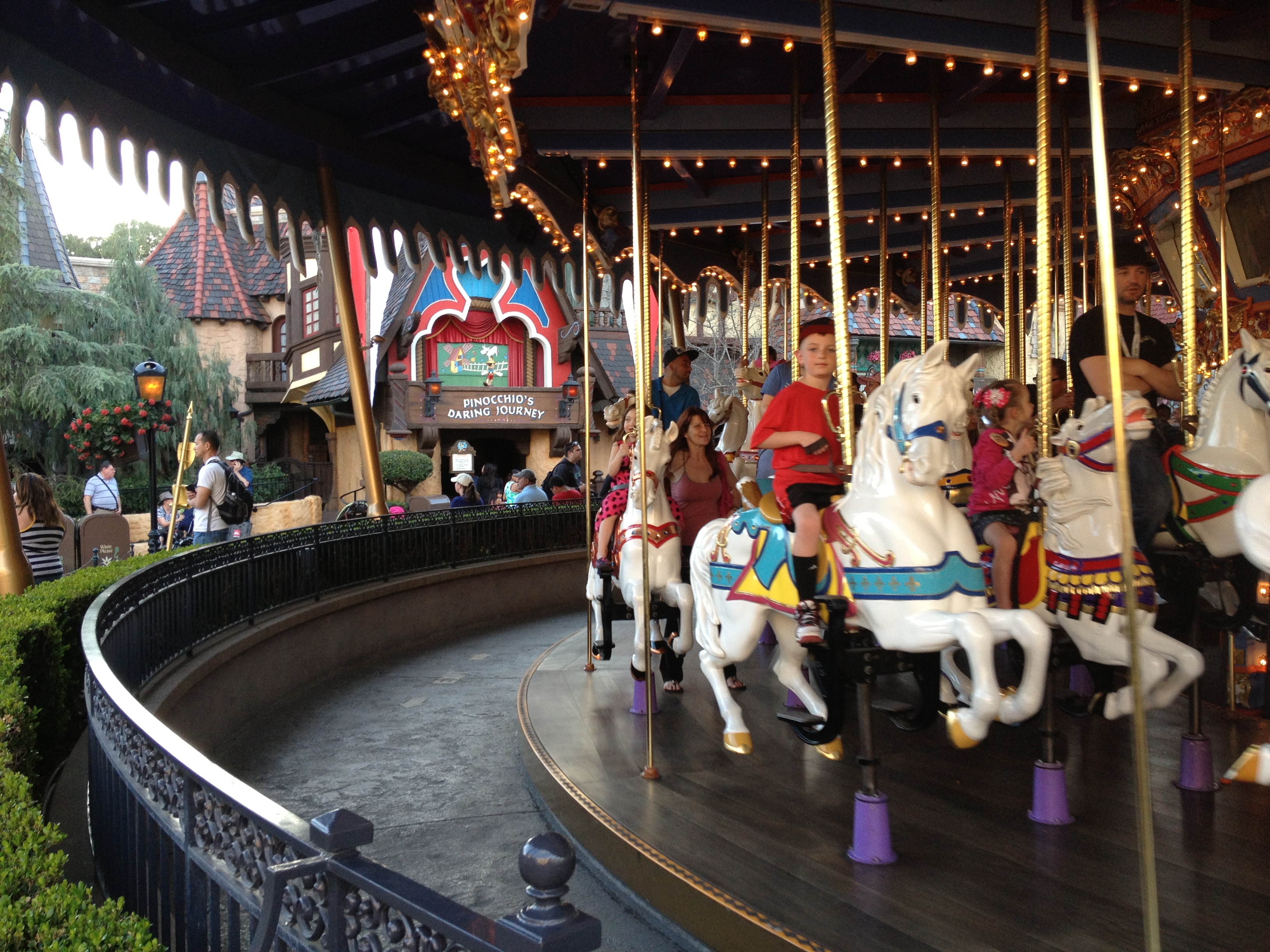 King Arthur’s Carousal at Disneyland