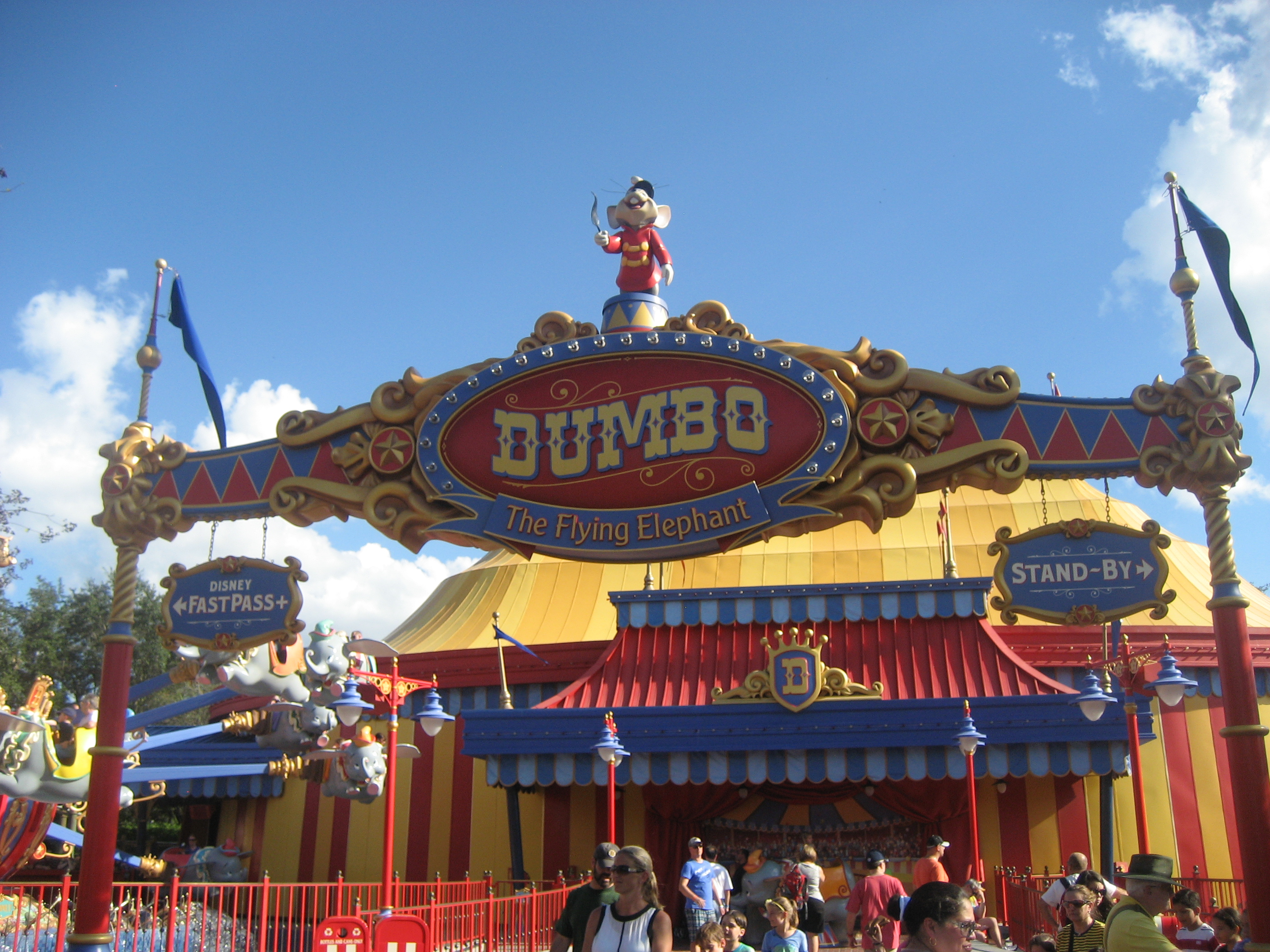 Dumbo Ride at Disney World
