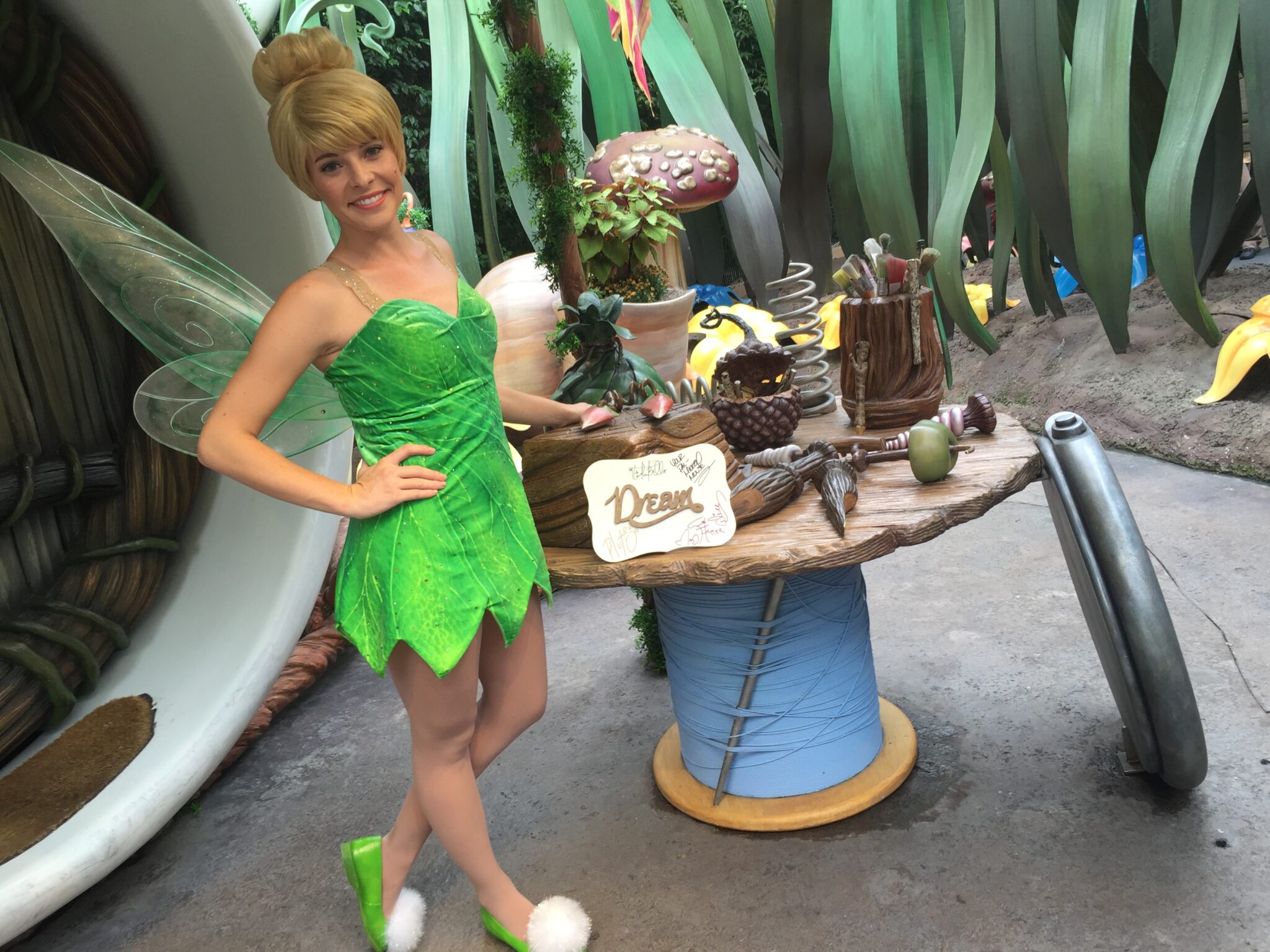Tinker Bell and Friends Meet and Greet at Disneyland