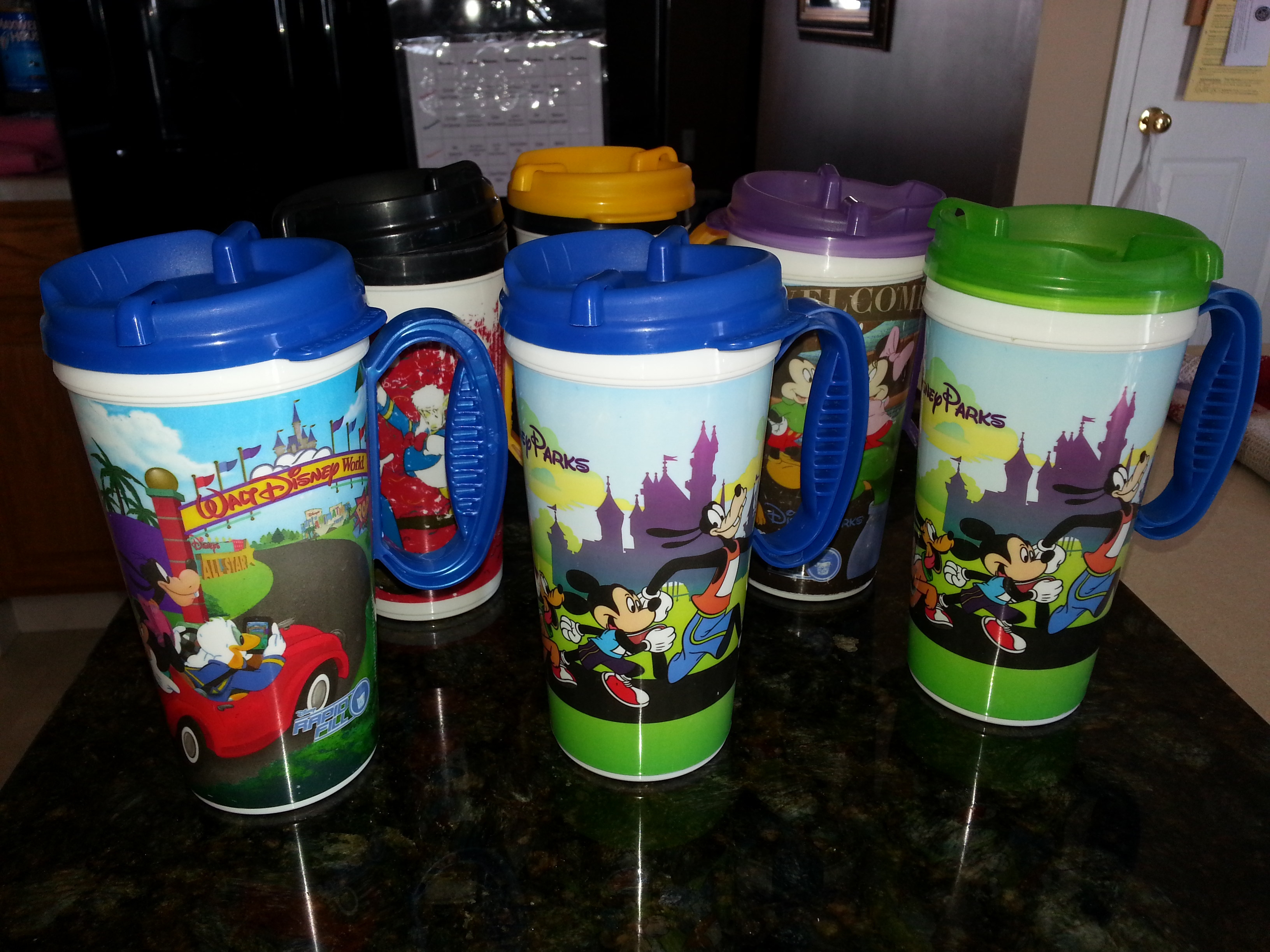 Disney World Refillable Mugs- My All Time Favorite Souveniers!