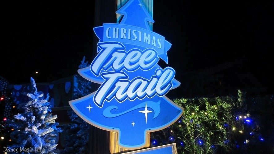 Take a Magical Stroll Down the Christmas Tree Trail at Disney Springs