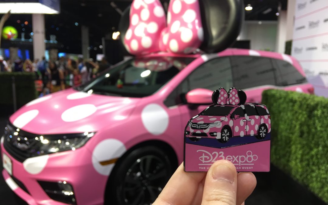 Throwback Thursday: D23 Expo 2017: Celebrating Minnie at the Honda Booth