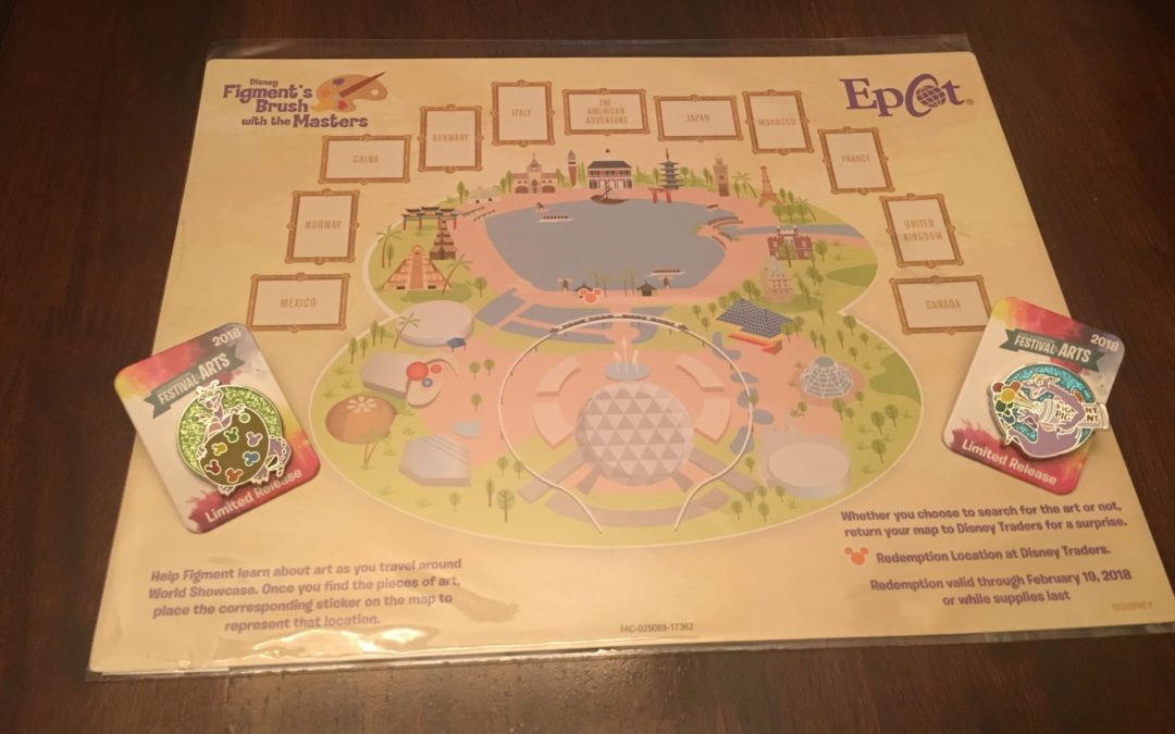 Throwback Thursday: Figment’s Brush with the Masters Scavenger Hunt at Epcot