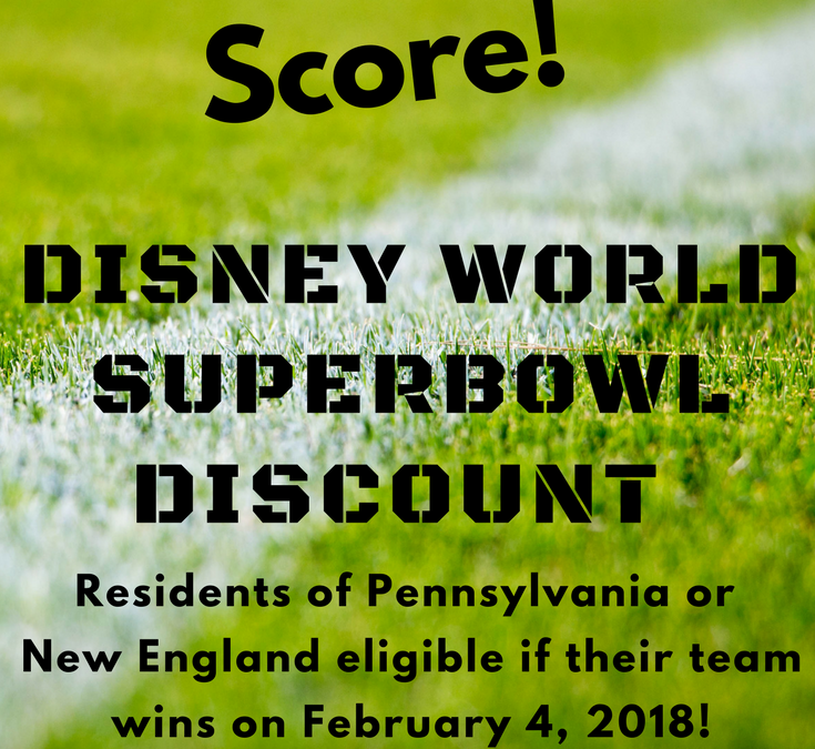 Attention Pennsylvania and New England Residents: SCORE a Discount at Disney’s Swan & Dolphin if your team wins the Superbowl!