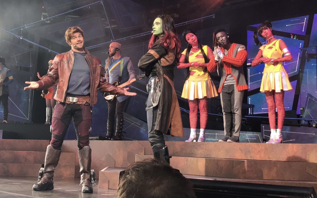 Epcot’s “Guardians of the Galaxy – Awesome Mix Live!” Really is Awesome!