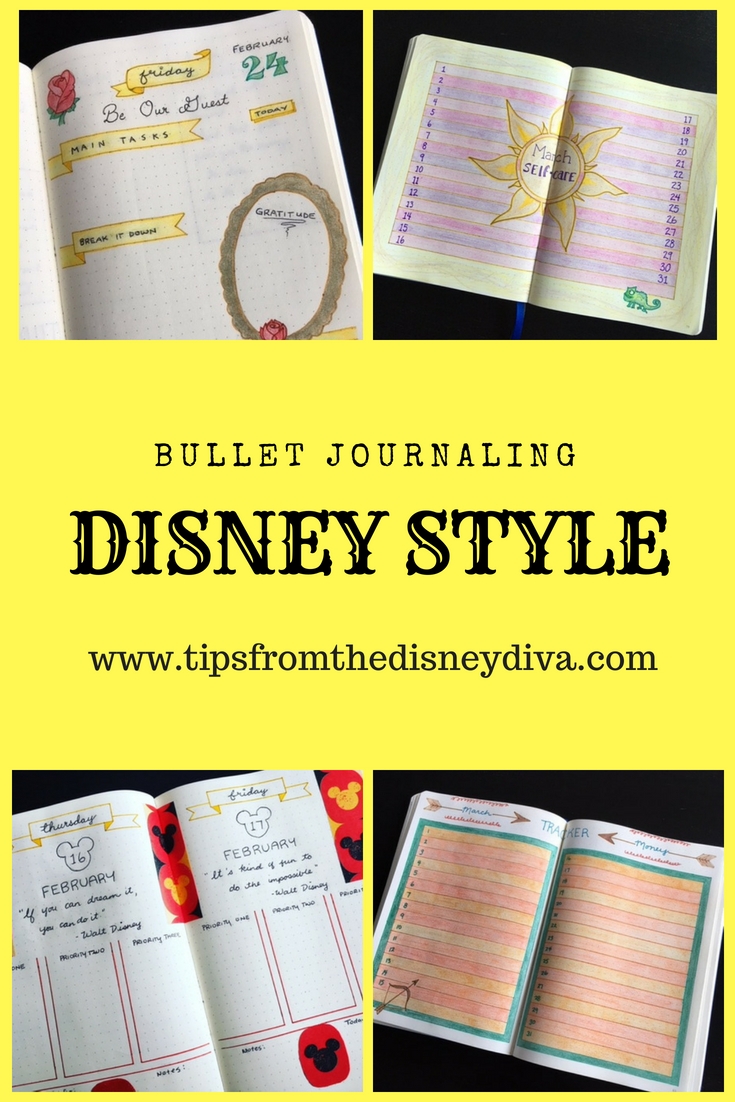 Bullet Journaling: Disney Style! - Tips from the Disney Divas and Devos